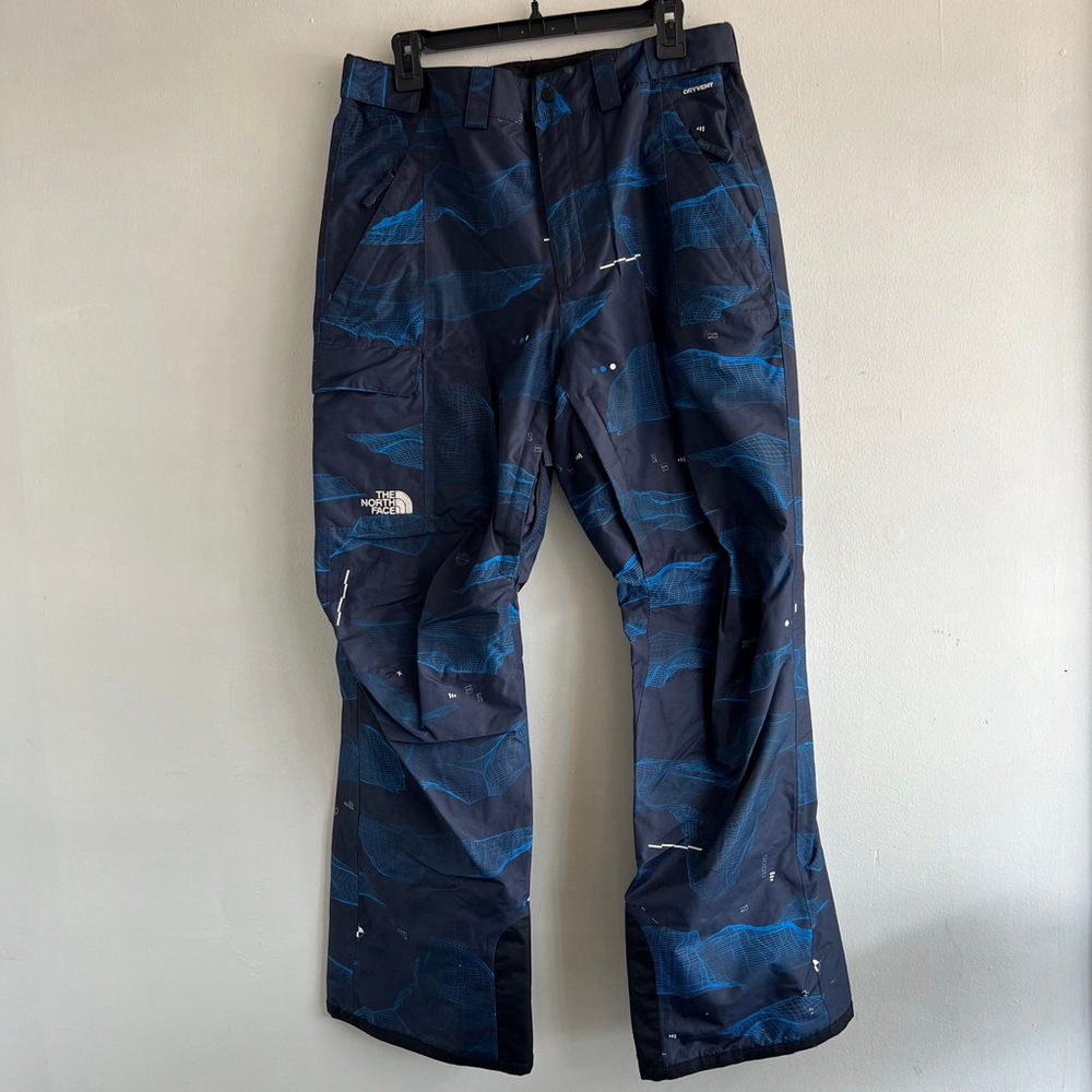 The North Face Navy Blue DryVent Snow Pants M